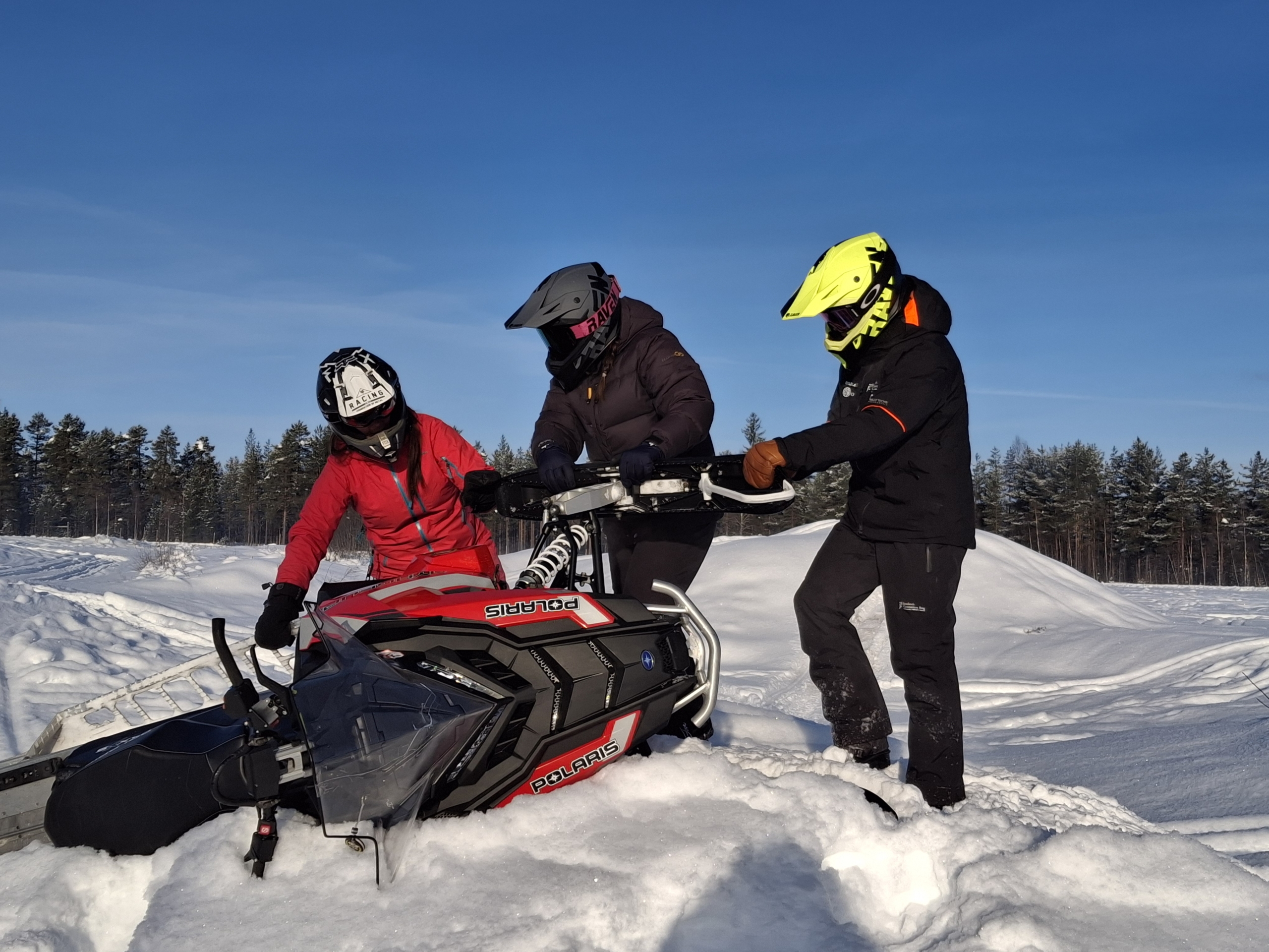 Förarbevis för snöskoter, kursstart den 26 oktober 2026